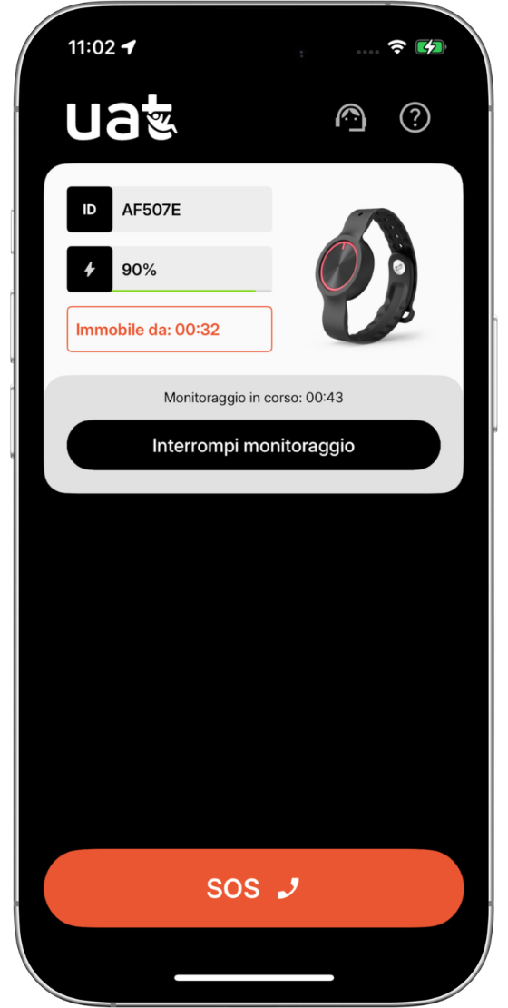 UAT App screenshot